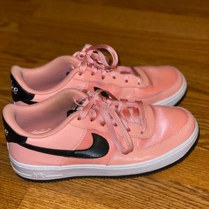 pink nike air force ones
